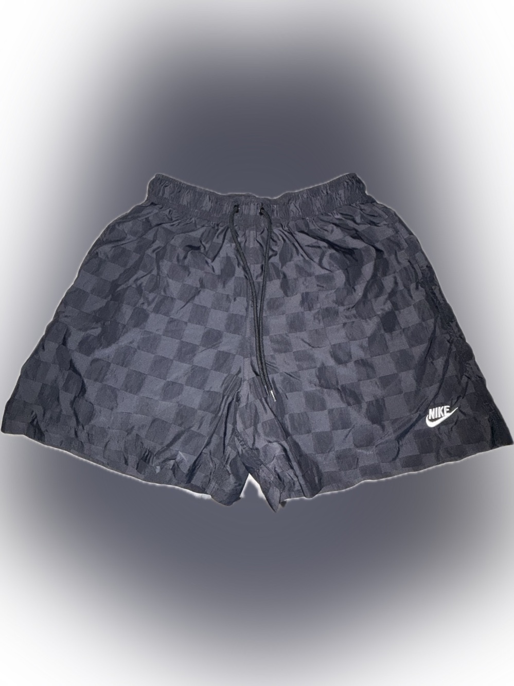 Nike Men's
Club Woven Flow
Checkerboard Shorts Size Medium